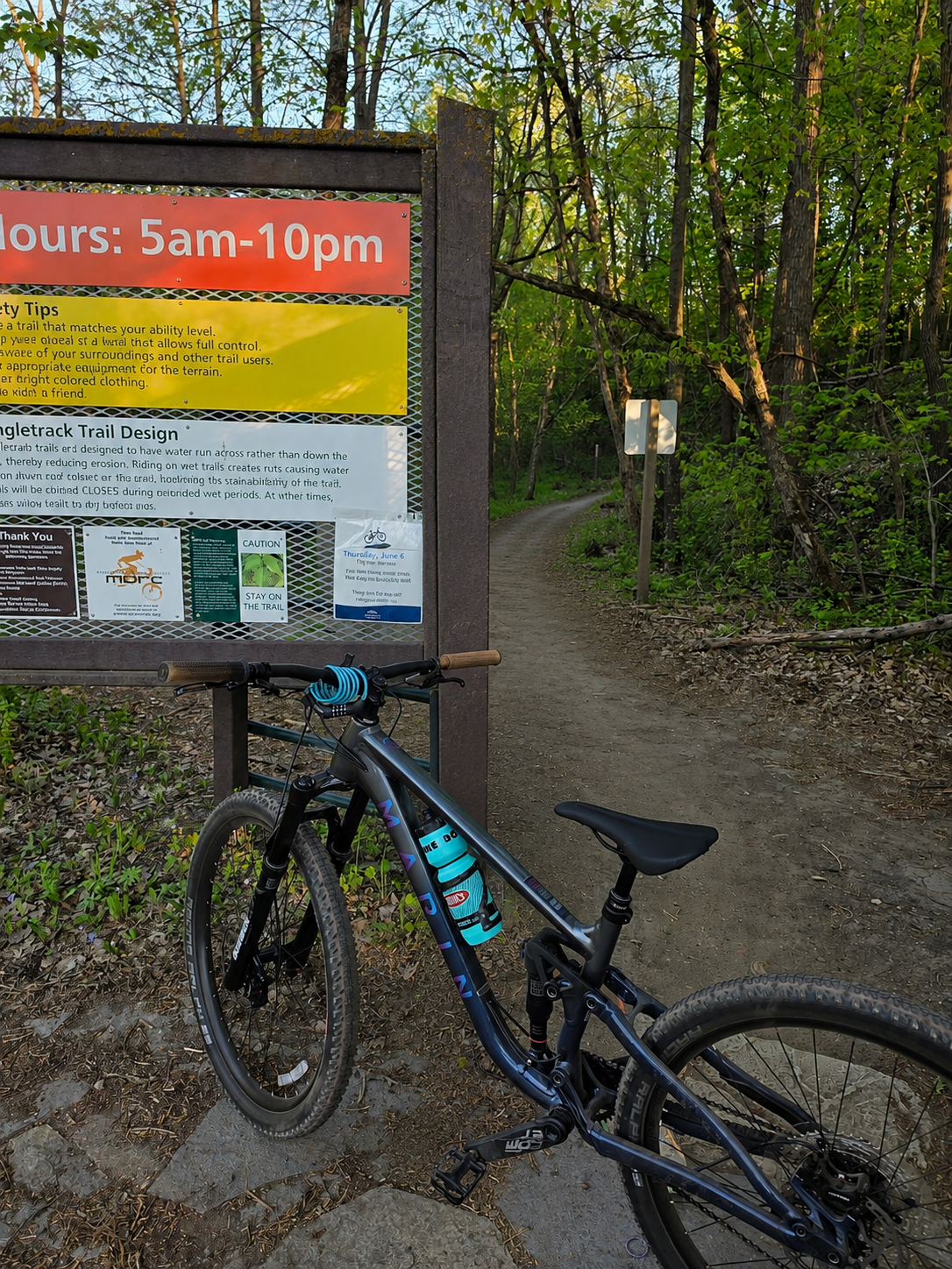 Sunday Morning Spin ride at Elm Creek