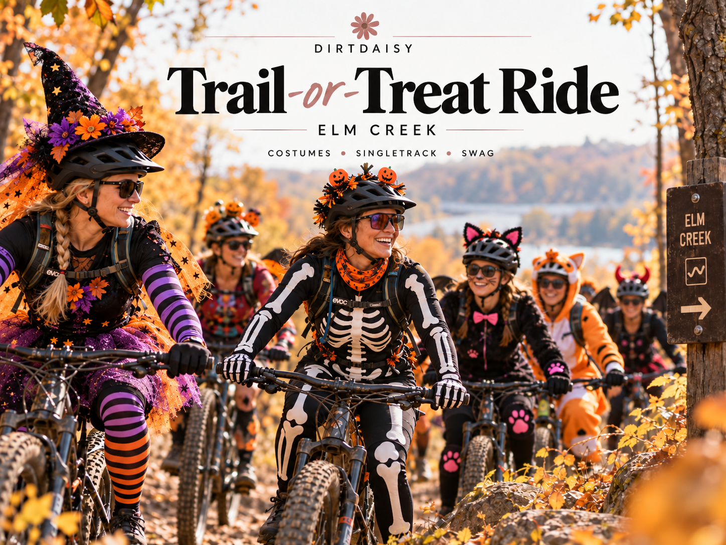 πTrail or Treat π» ride at Elm Creek