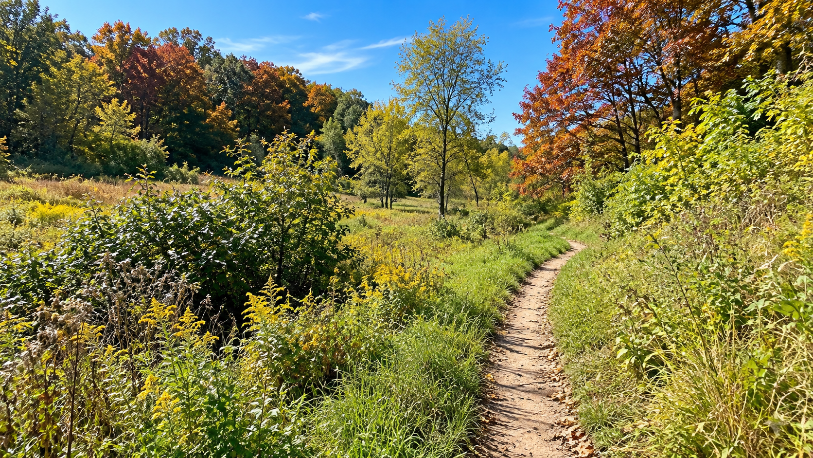 Mountain bike trails at Terrace Oaks