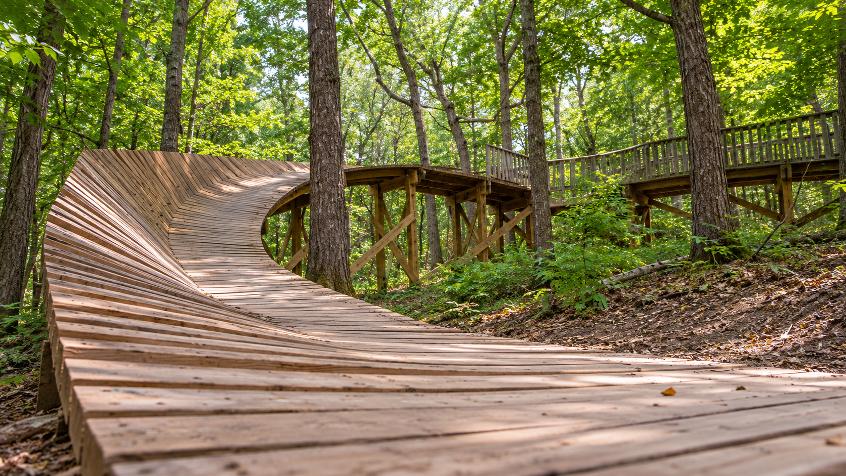 Mountain bike trails at Monarch Singletrack